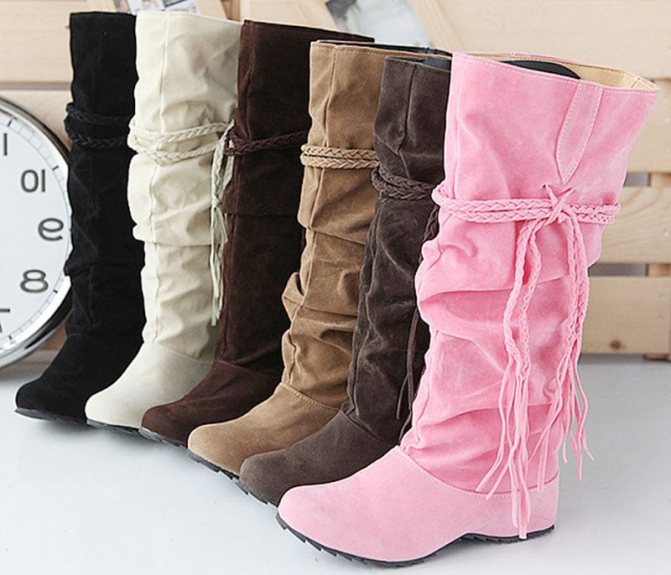 Дизайнерские сапоги