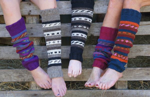 гетры спицами