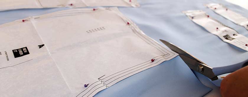 Как правильно раскроить ткань