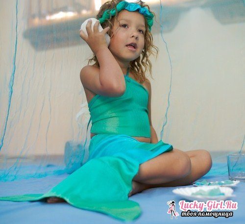 Как сделать хвост русалки?