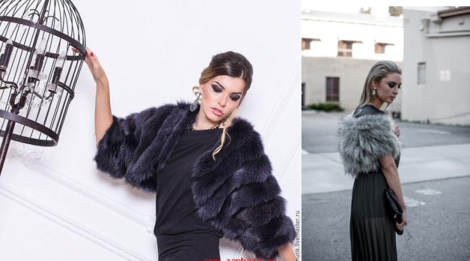 меховое болеро