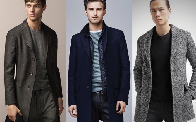 Мужское пальто и полупальто