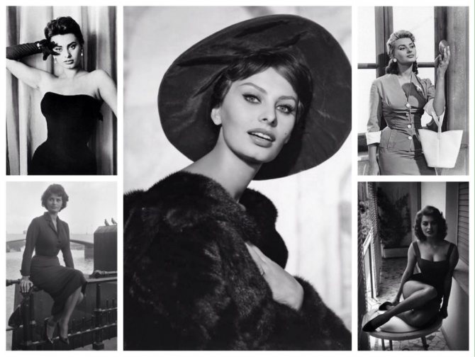 Софи Лорен 50е годы