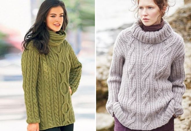 свободные свитера для девушек