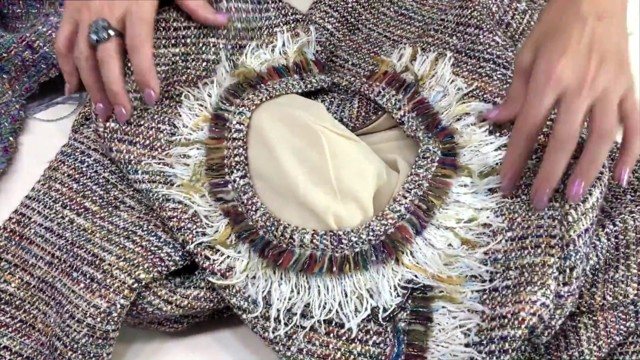 Ткань шанель (костюмная): подкладочный материал твид в стиле chanel